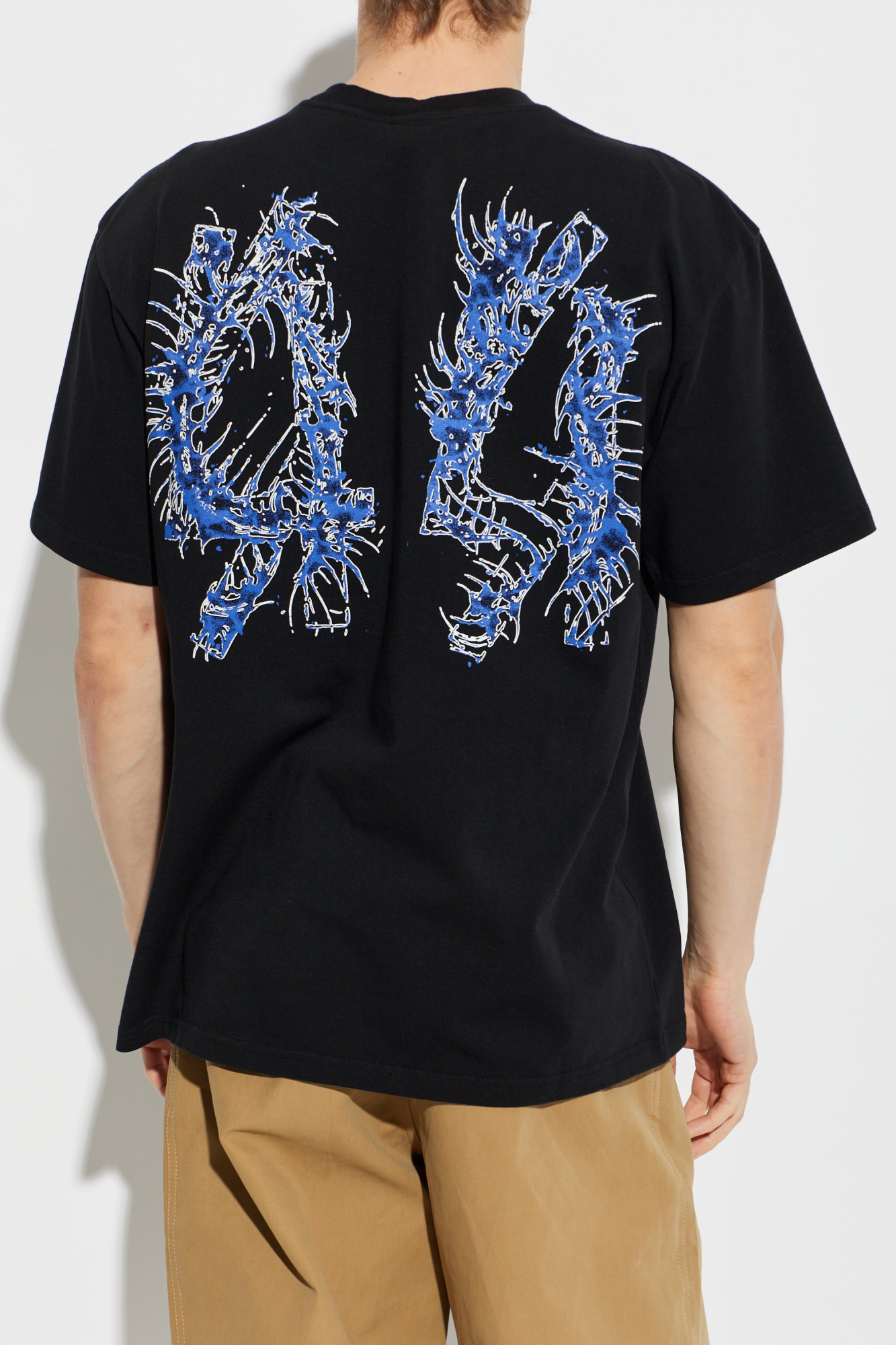 Black T-shirt with logo 44 Label Group - Vitkac Northern Ireland